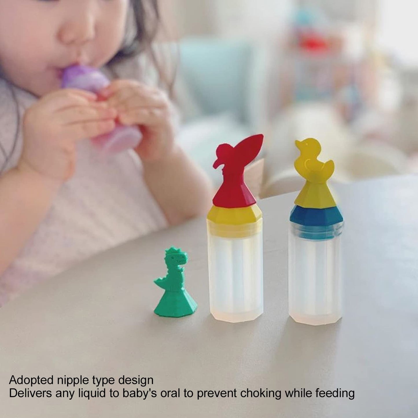 Jeringa Infantil, Dispensador De Líquido Para Bebé Fácil De Limpiar