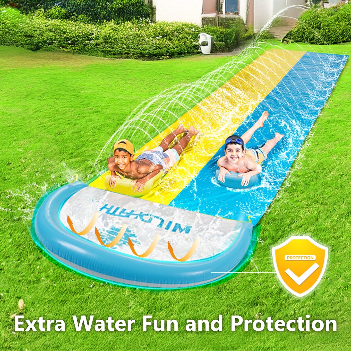 WILDPATH Tobogán acuático inflable