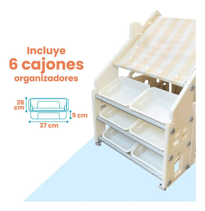 Casa de juego con organizador