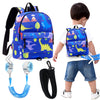 Correa de mochila para niños pequeños con eslabón de muñeca antipérdida