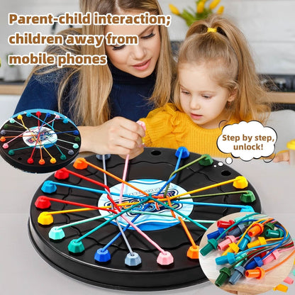 Juego de rompecabezas de desentrañar nudos Brainy Knots