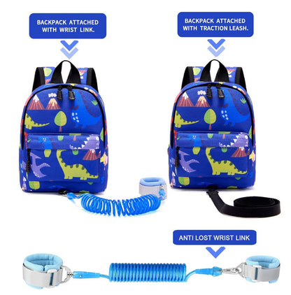 Accmor correa de mochila para niños pequeños con eslabón de muñeca antipérdida