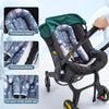 Soporte para cabeza y cuerpo para asiento de automóvil engrosado 2 en 1
