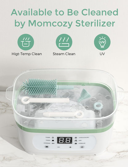 Momcozy Juego de cepillos para biberones