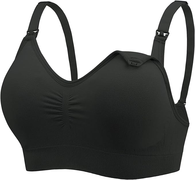 Brasier para lactancia negro talla XL