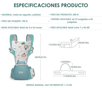 Canguro para Bebé Ergonomico
