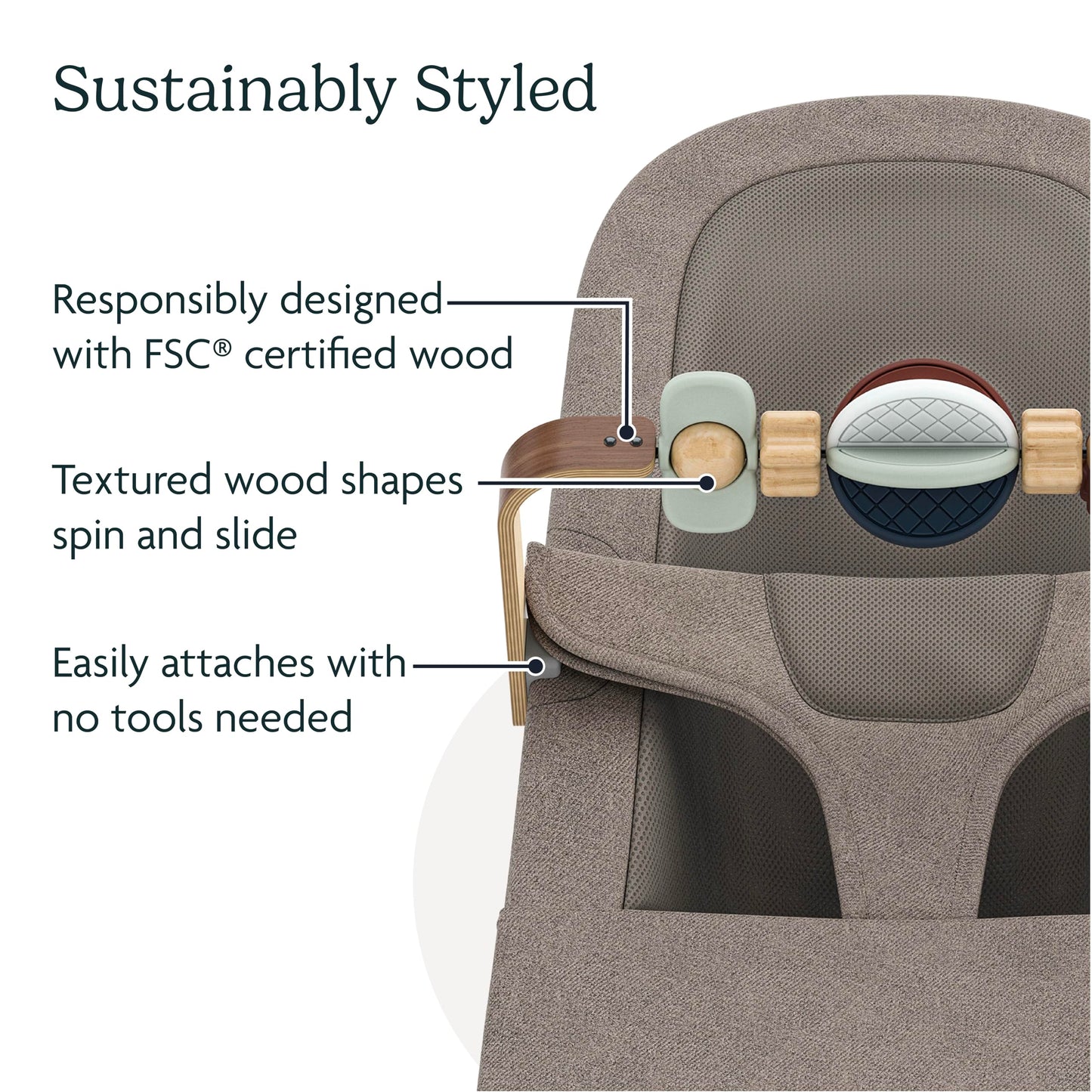 Barra de juguetes UPPAbaby Mira Wonder Wheel