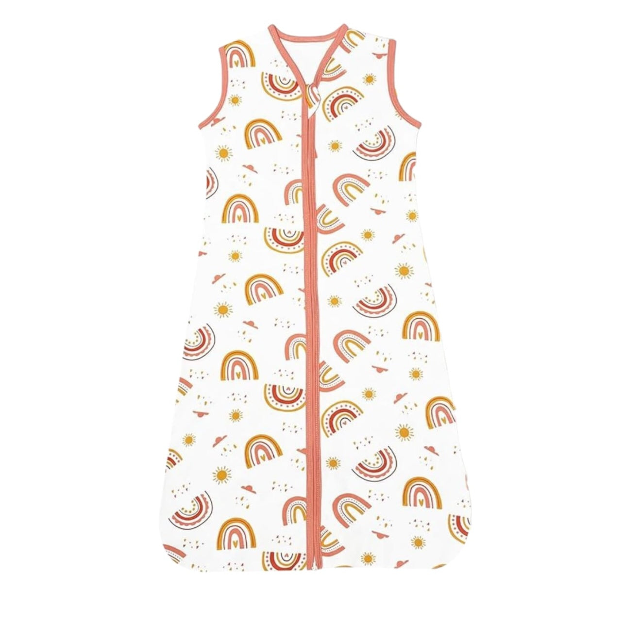 Saco de dormir, 100 % algodón 0,5 tog, talla 0-6 meses