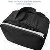 BAGSMART - Neceser de viaje, ligero, grande, de apertura amplia