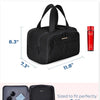 BAGSMART - Neceser de viaje, ligero, grande, de apertura amplia