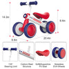 XPIY Bicicleta de equilibrio para bebés
