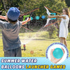 HYES Paquete de 2 tirachinas lanzador de globos de agua con 24 globos de agua reutilizables