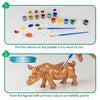 BONNYCO Kit de pintura de juguetes de animales para niños