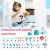 Kit de médico para niños, azul