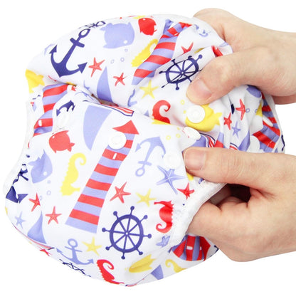 Pañales de baño Langsprit para bebés y niños pequeños, reutilizables y lavables, paquete de 3