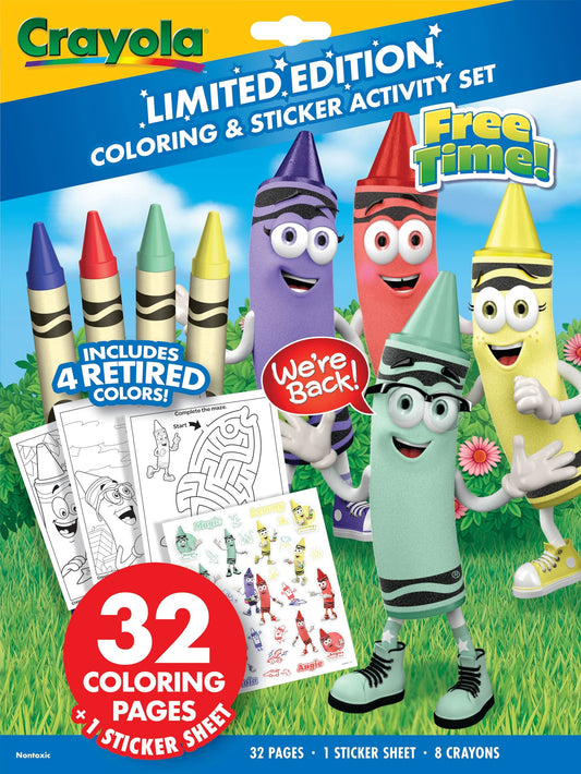Crayola Set de Colorear y Actividades de Colores Retirados