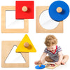 Civaner Montessori - Rompecabezas de espejo para bebé