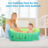 Bañera inflable para bebés