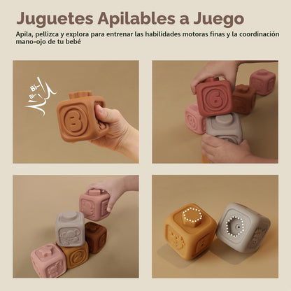 Nueplay - Juego de 7 bloques de construcción suaves