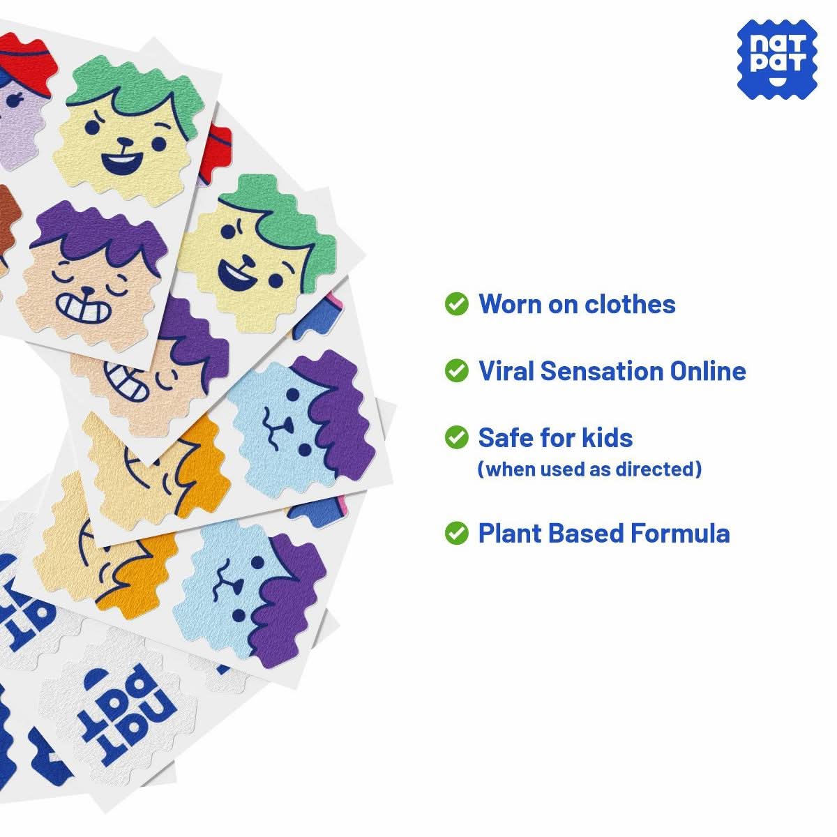 NATPAT TrailPatch - Calcomanías repelentes