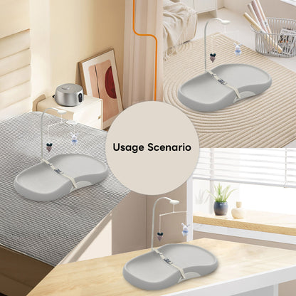 Almohadilla Cambiadora Lavable para Bebé con Correa de Seguridad