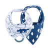 Babero bandana Dr. Brown’s™ con mordedor a presión, dinosaurios y gotas azules (paquete de 2)