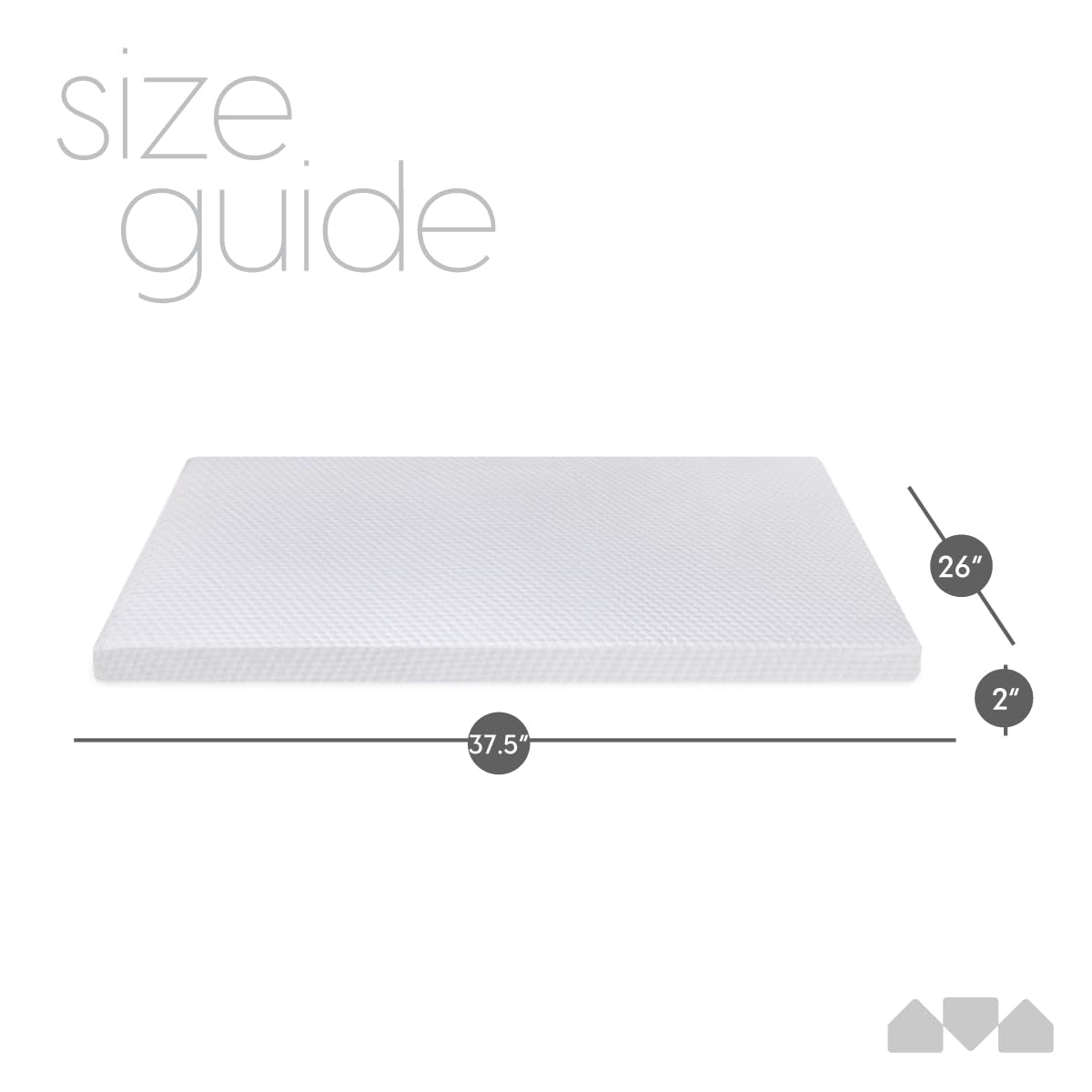 Colchón Milliard para encierro, 24x38in