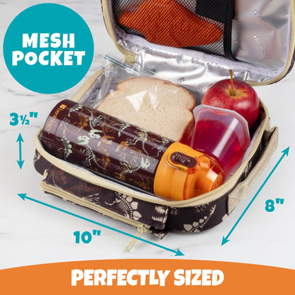 Bentology Juego de bolsas de almuerzo para niños con botella