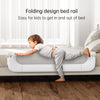Barandilla de cama plegable UPGOGO, 43x23 pulgadas