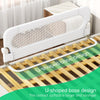 Barandilla de cama plegable UPGOGO, 43x23 pulgadas