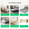 Barandilla de cama plegable UPGOGO, 43x23 pulgadas