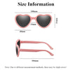 FBHLZ Gafas de sol polarizadas con forma de corazón para bebés, 0-24 meses