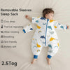 Saco de dormir para niños pequeños con pies de 2.5 Tog, Talla M