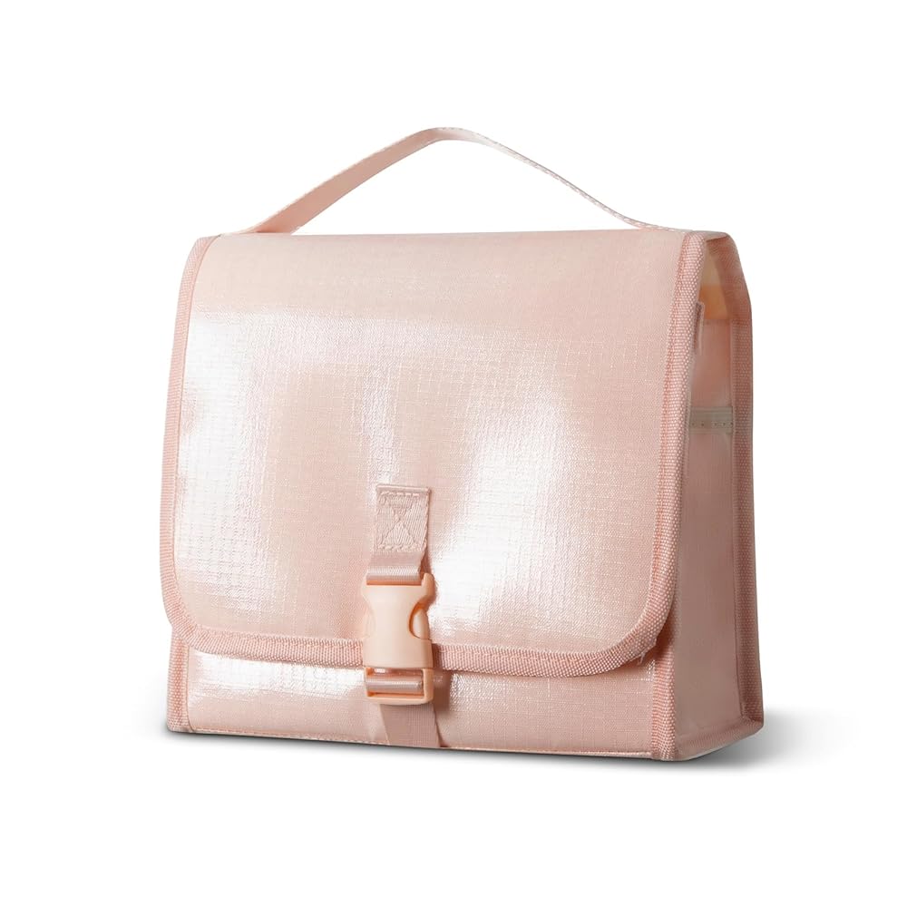 Bolsa de aseo de viaje para mujer, portátil, impermeable, organizador de cosméticos y maquillaje