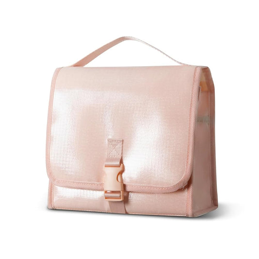 Bolsa de aseo de viaje para mujer, portátil, impermeable, organizador de cosméticos y maquillaje
