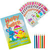 Libros para colorear y lápices de colores de Pascua Favonir - 12 juegos