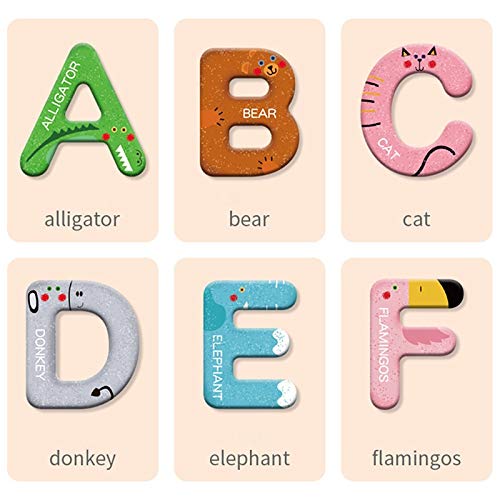 Dorakitten Juego De Letras Magnéticas Interesante Enseñanza Creativa Del Alfabeto