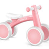SEREED Bicicleta de equilibrio con 4 ruedas para bebés