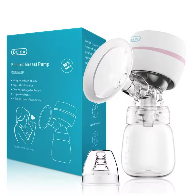 Dr.isla Extractor de leche eléctrico automático