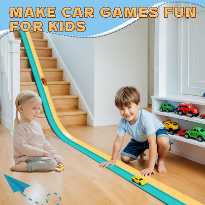 Pista flexible de 4,5 metros para niños