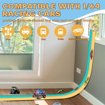 Pista flexible de 4,5 metros para niños
