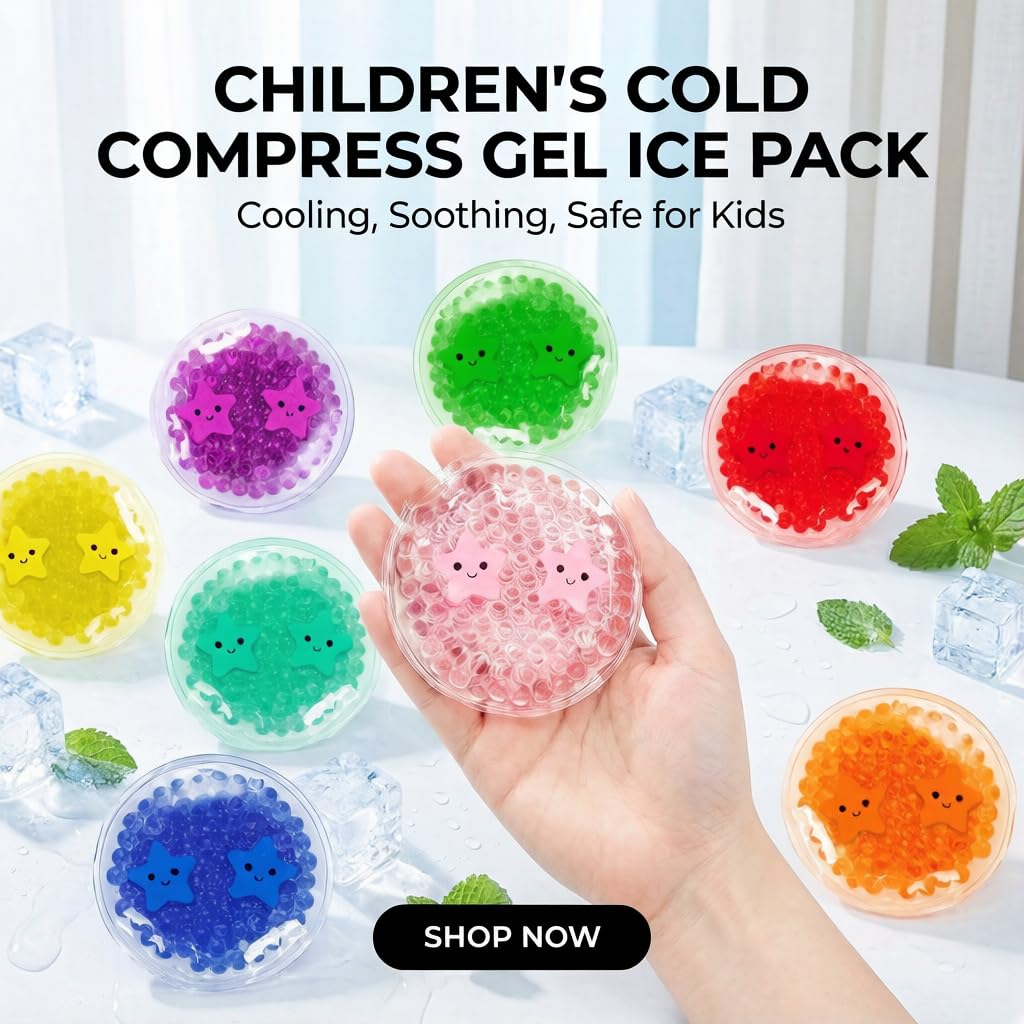 Boo Boo - Paquetes de hielo – 8 paquetes pequeños de compresa fría de gel