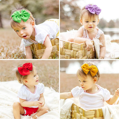 Prohouse 30 diademas de nailon para bebé