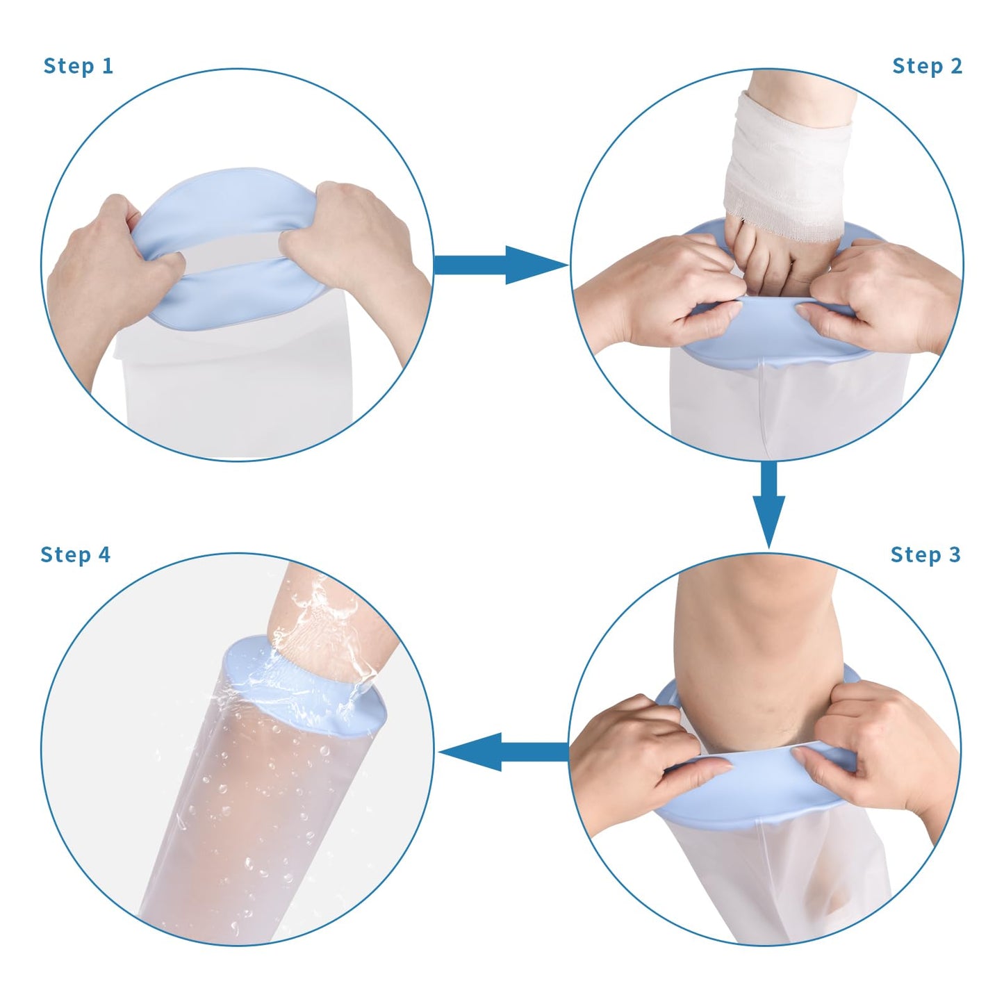 Funda Impermeable para Yeso de Pierna para Niños