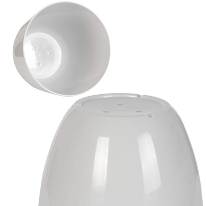 Youngever Paquete de 24 mini macetas de plástico de 2.0 in