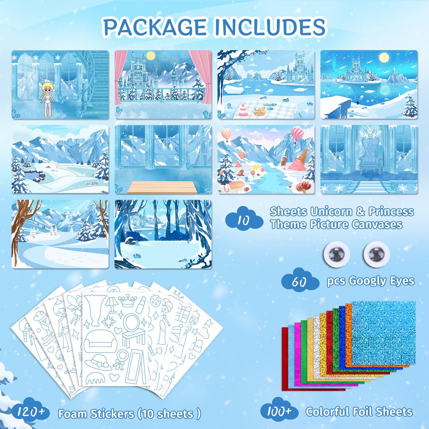 PERRYHOME Arte y manualidades de aluminio para niños