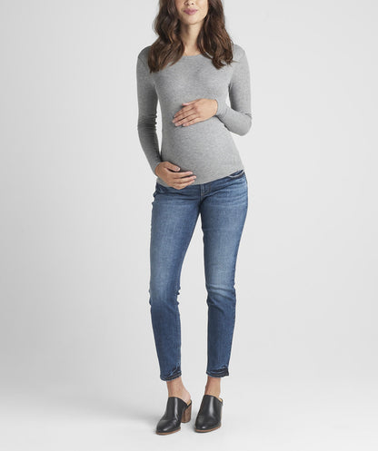 Jeans vaqueros premamá ajustados de tiro medio Elyse, Talla w27/ L29