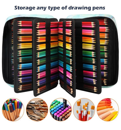 OVAKIA Estuche de Lápices,Organizador de Gran Capacidad