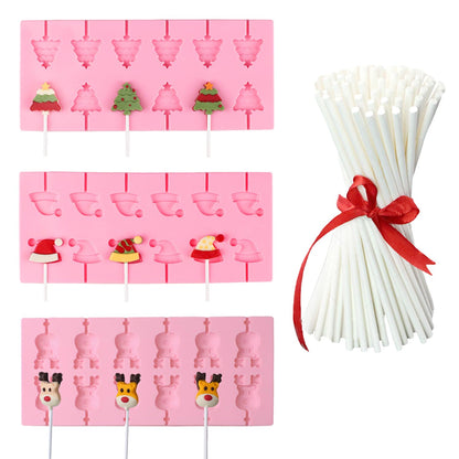 Moldes de silicona de Navidad