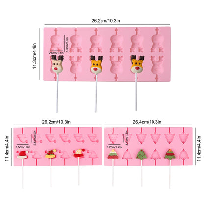 Moldes de silicona de Navidad